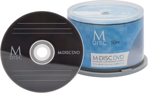 New M-DISC to Provide Up To 1,000 Years of Permanent Data Storage